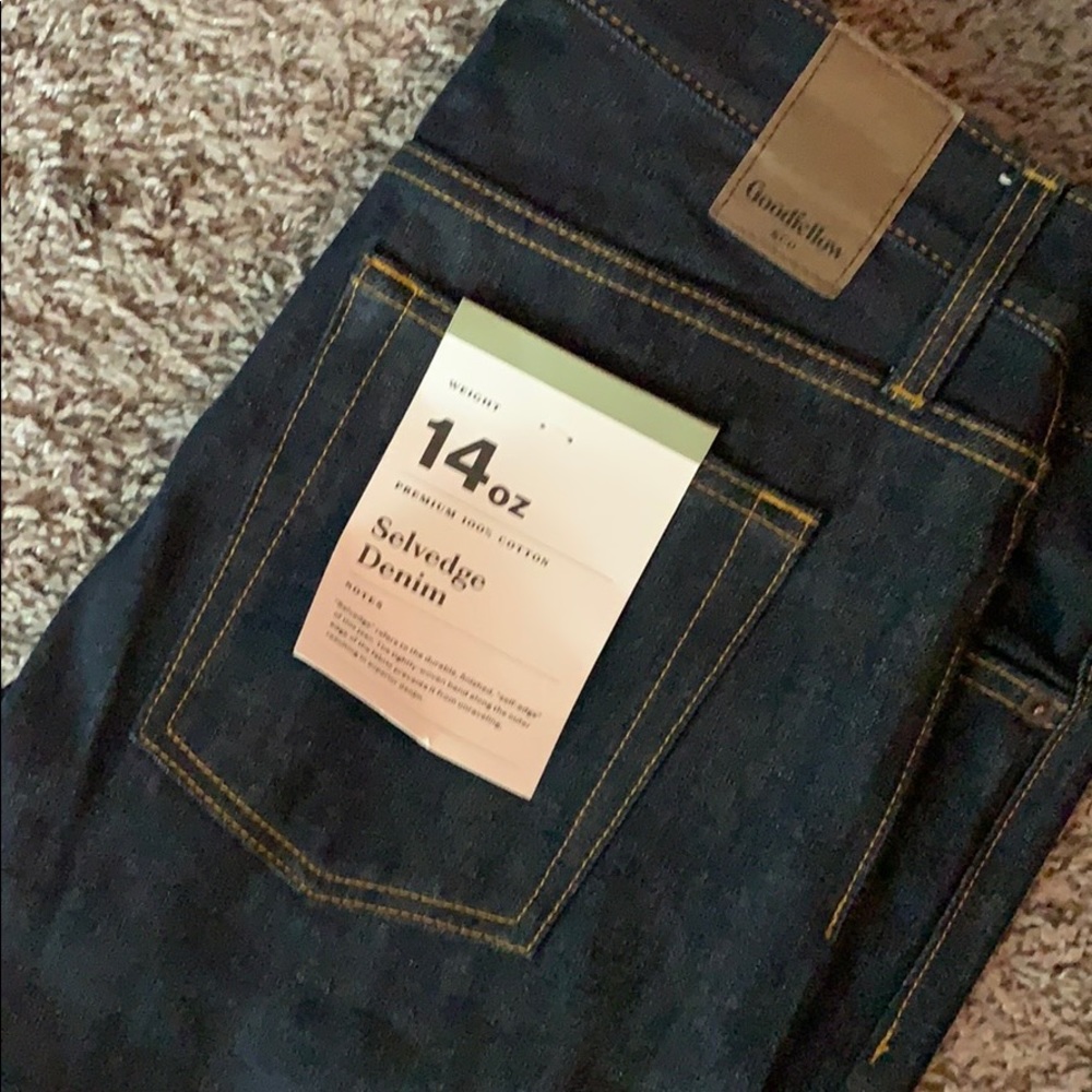Selvedge 14oz denim goodfellow